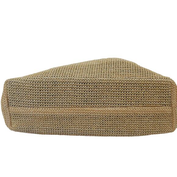 Woven Large Tote Shoulder Handbag Purse  Monogrammed with DSM  Noatd 8831628 - Picture 5 of 5